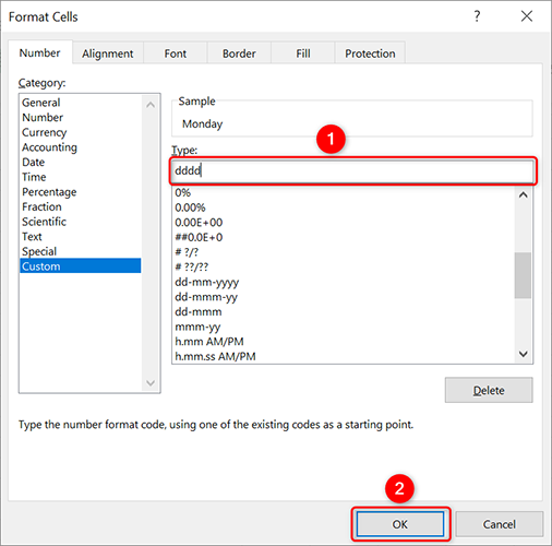 How to Find the Day of the Week From a Date in Microsoft Excel