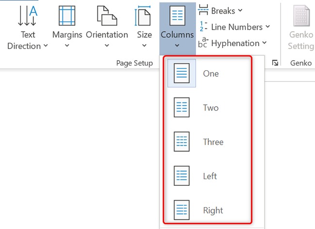 Word Column Assignment How to Make Columns in Microsoft Word
