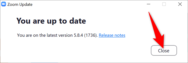 How to Update Zoom