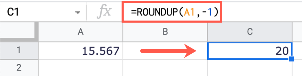 How to Round Numbers in Google Sheets