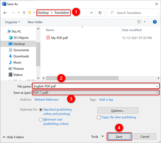 How to Translate a PDF