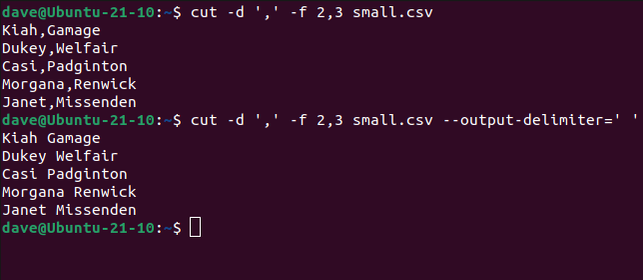 Cut Command Fixed Width File How to Use the Linux cut Command