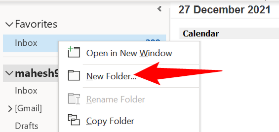 How to Create a New Folder in Microsoft Outlook