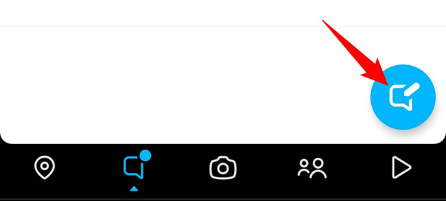 Select "New Chat" on the "Chat" page.