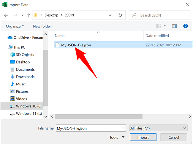 How to Convert a JSON File to Microsoft Excel
