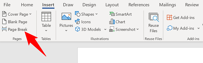 How to Insert a Page Break in Microsoft Word