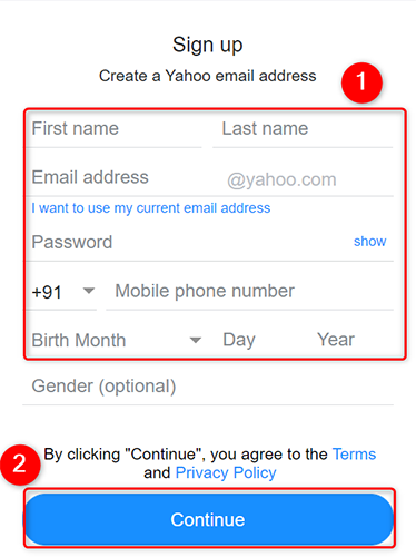 How to Create a Yahoo! Account