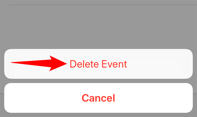 How to Delete Calendar Events on iPhone