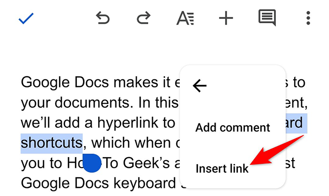 How to Hyperlink in Google Docs