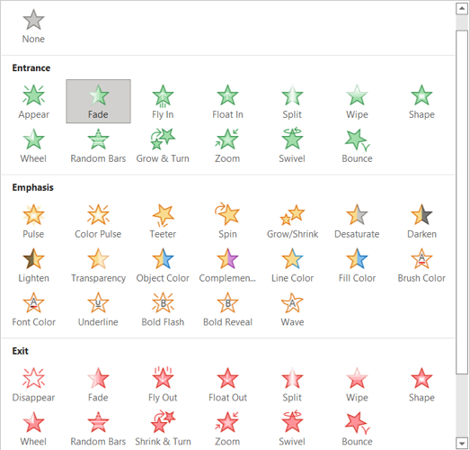 Powerpoint Animation Words Appear How to Animate Single Words or Letters in Microsoft PowerPoint