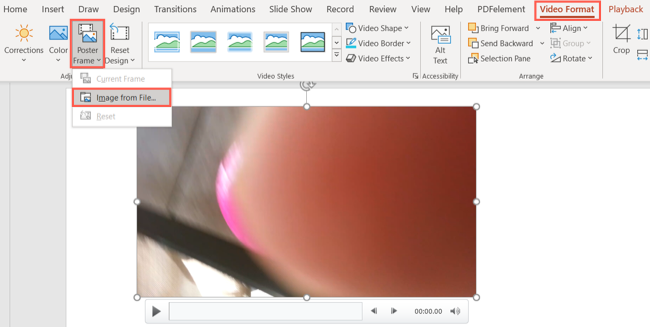 How to Set the Preview Image for a Video in Microsoft PowerPoint