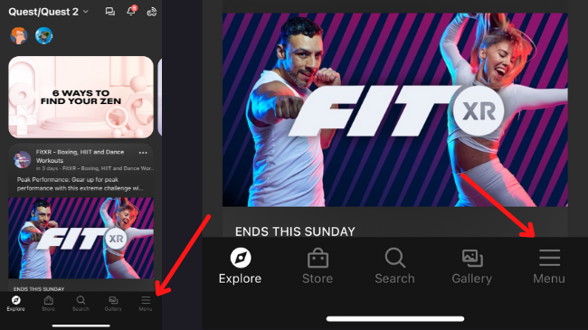 Quest 2 Factory Reset Step 1
