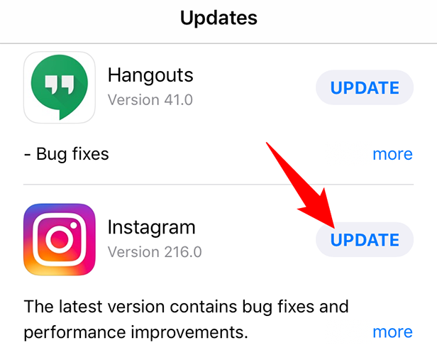How to Update Instagram