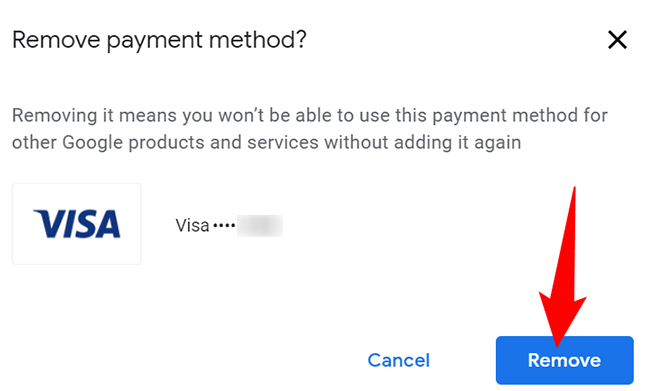 How to Remove a Credit Card or Other Payment Method From Google Play