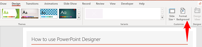How to Change the Background in Microsoft PowerPoint