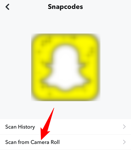 How to Scan a Snapcode in Snapchat