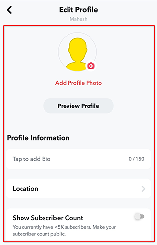 How to Make a Public Profile on Snapchat