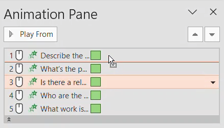 How to Reorder Animations in Microsoft PowerPoint