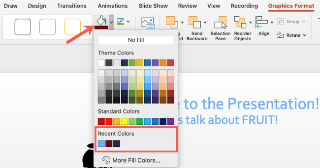 How to Match Colors With the Eyedropper in Microsoft PowerPoint