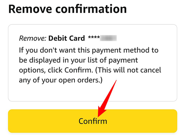 How to Remove a Credit Card From Your Amazon Account