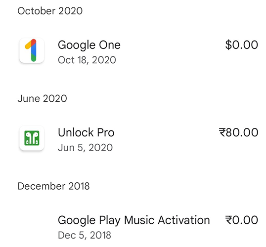 How to View Your Google Play Store Purchase History