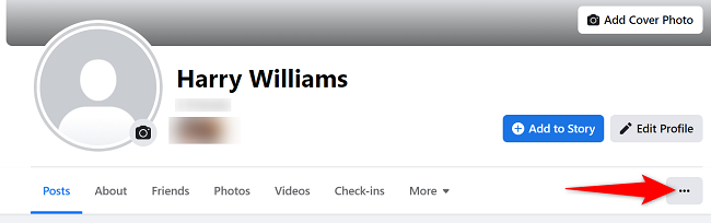 Select the three dots at the far right.