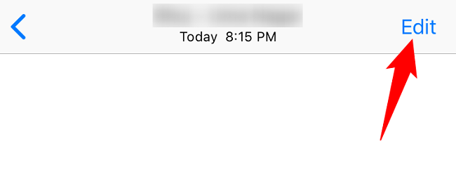 Choose "Edit" at the top-right corner.