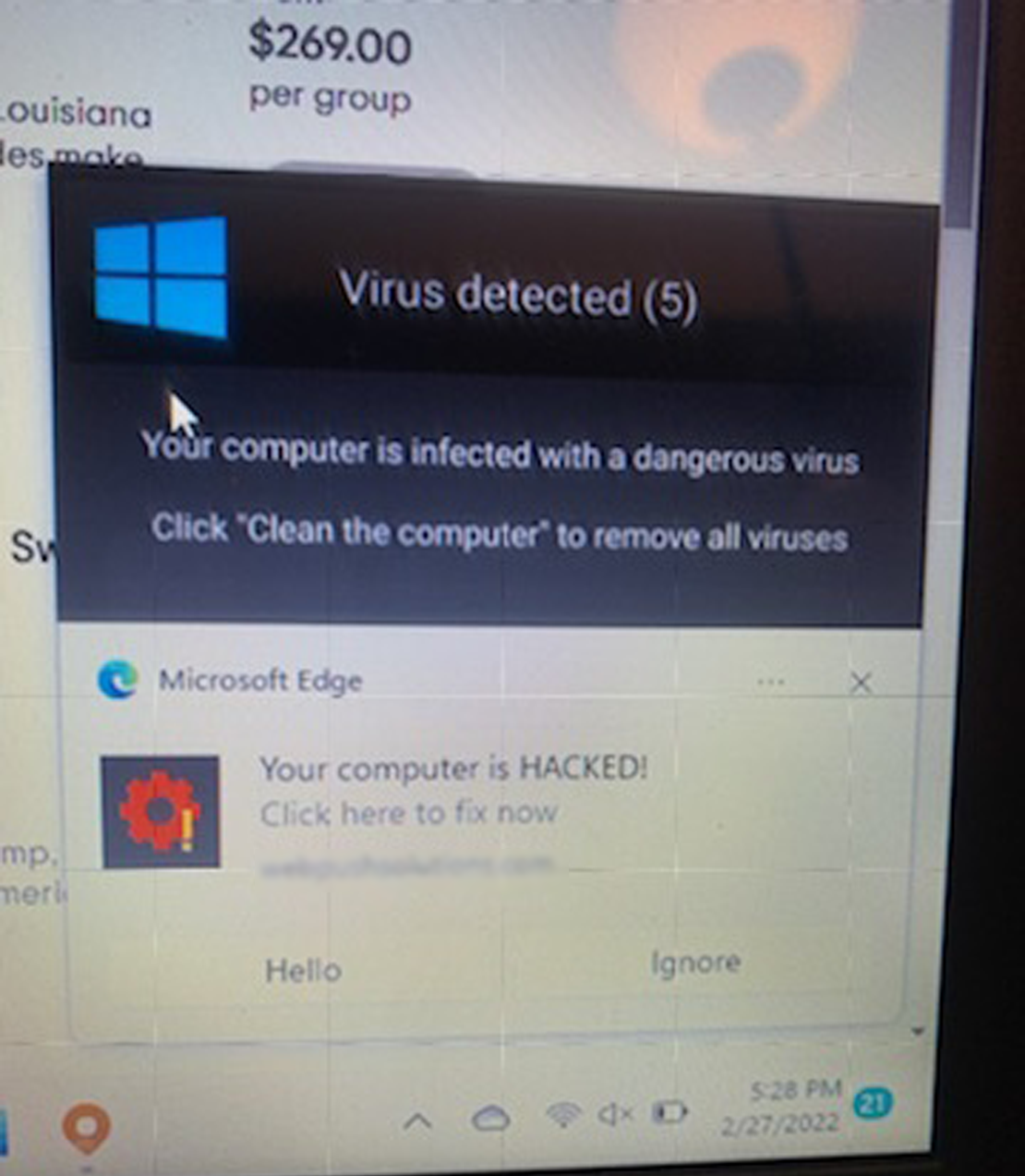 Computer Virus Notification Reference That Computer Virus You Can't Remove Might Be a Browser Notification
