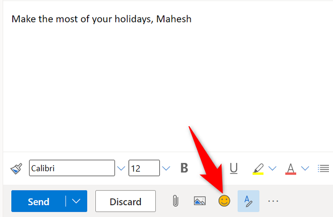How to Insert Emoji in Outlook Emails