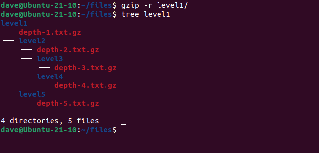 How to Zip and Unzip Files With Gzip on Linux