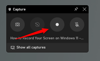 How to Screen Record on Windows 11