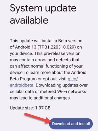 How to Install the Android 13 Beta on Your Phone