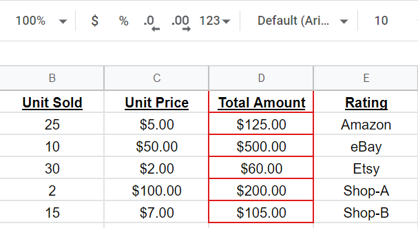 How to Change a Cell's Border Color in Google Sheets