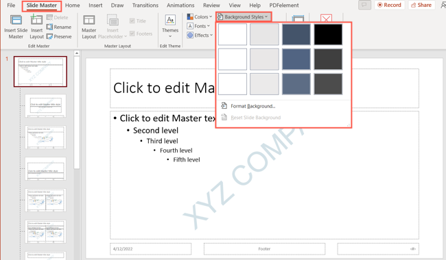 Sweep Backgroundpowerpoint How to Remove a Background or Watermark in PowerPoint