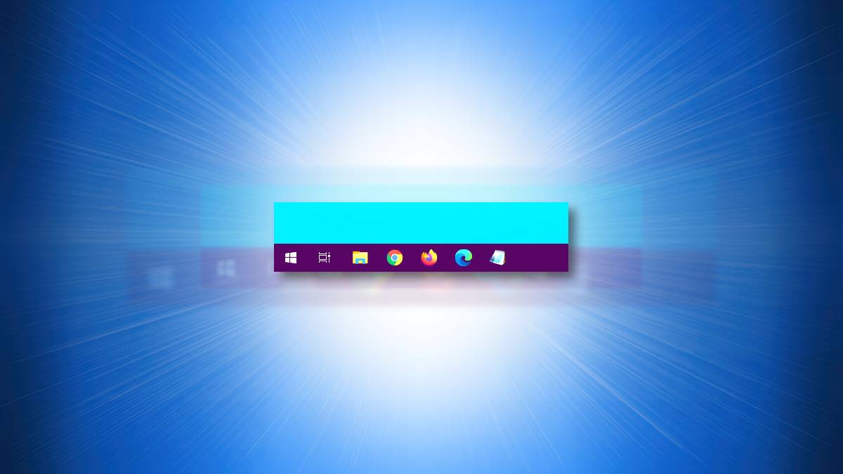 How to Change the Taskbar Color in Windows 10