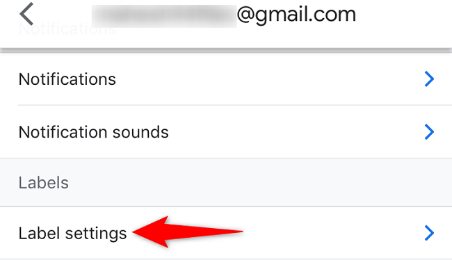 Select "Label Settings."
