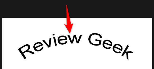 curved writing photoshop