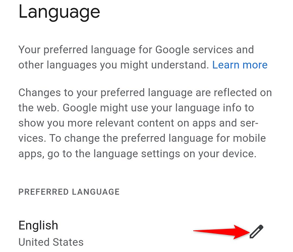 How to Change the Language on Google