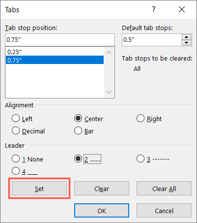 How to Add, Edit, and Remove Tab Stops in Microsoft Word
