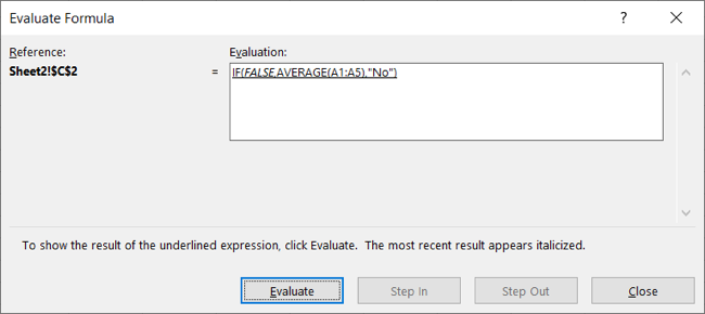How to Evaluate Formulas Step-by-Step in Microsoft Excel