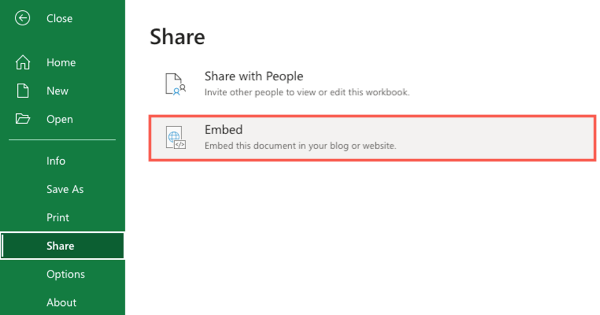 How to Embed a Microsoft Excel Sheet on Your Blog or Site