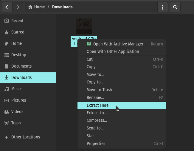 Vento Y Folder Example How to Boot Multiple Linux Distributions With Ventoy