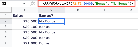 How to Use the ARRAYFORMULA Function in Google Sheets