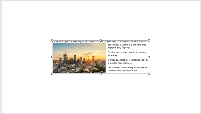 How to Wrap Text Around an Image in Microsoft PowerPoint