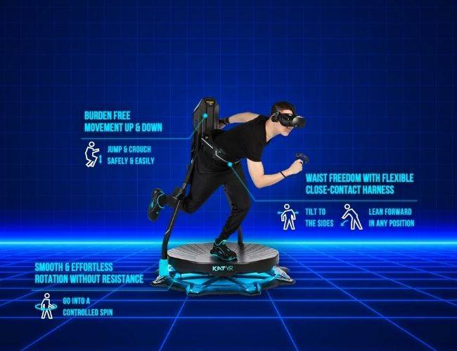 Vr Running Thing Omnidirectional Treadmills Could Boost VR Immersion (But They're ...