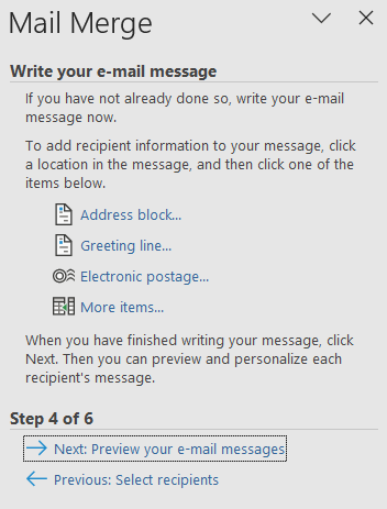The Easiest Way to Create a Mail Merge in Microsoft Word