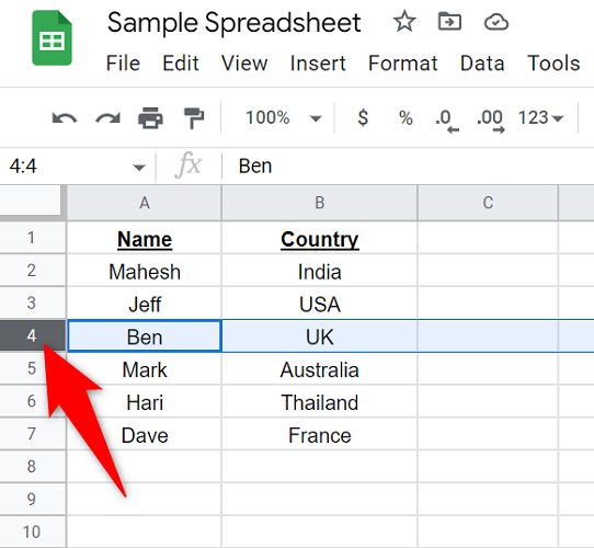 How to Insert Multiple Rows in Google Sheets