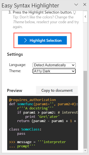 Sql Code Blocks In Word 4 Ways to Insert a Command or Code Block in Microsoft Word