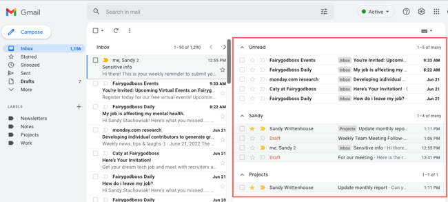 Multiple Inboxes in Gmail