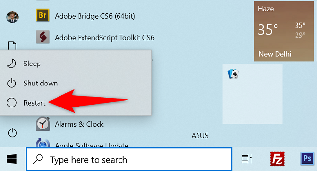 How to Restart a Computer